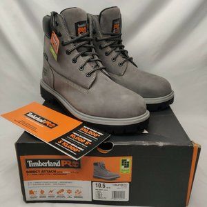 Timberland PRO 6" in Direct Attach Men's Steel Toe WP Work Boot Size 10.5 w/Box